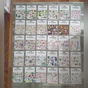 Pipstickers Collection of 50 Packs (FREE GIFTS)